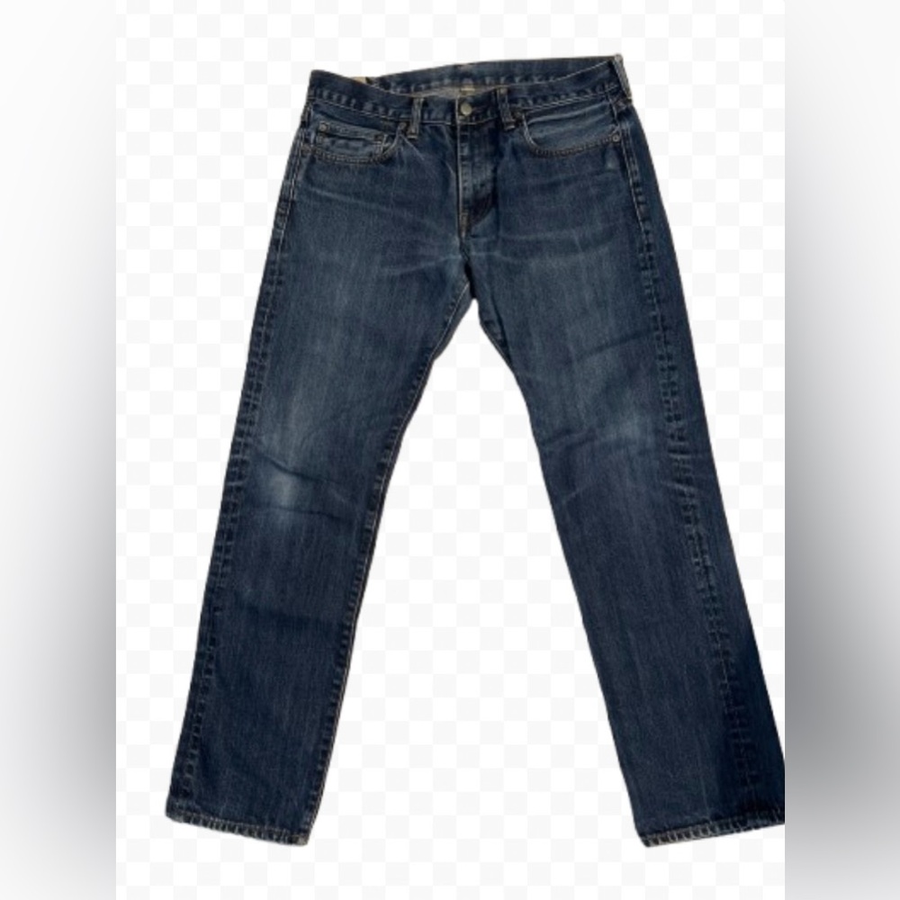 J Crew Kaihara Japanese Denim Men Jeans Style 484 W33 L 32 EUC - Picture 1 of 14